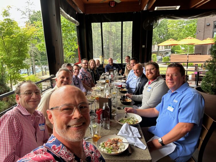 A selfie of the ThreeWill Alliance Network Luncheon Attendees