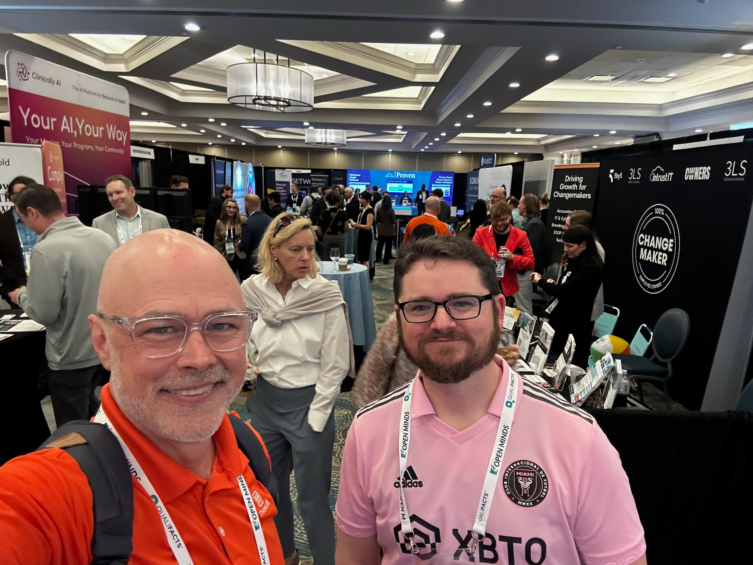 Will and Tommy at the 2026 OPEN MINDS Perfomance and Management Institute