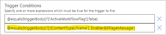 Power Automate Flow Trigger Conditions