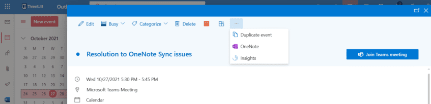 Resolution to OneNote Sync Issues
