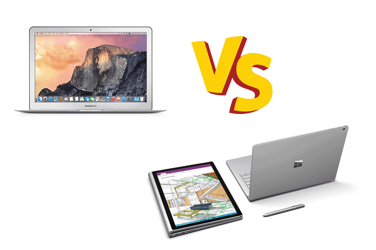 MacBook Air vs Surface Book
