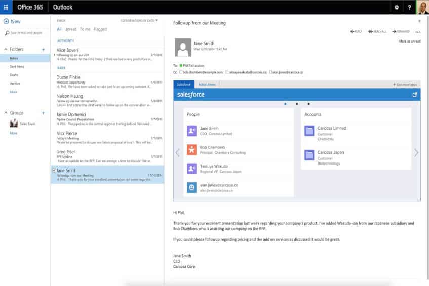 5 Things You Need to Know About the New Salesforce App for Outlook